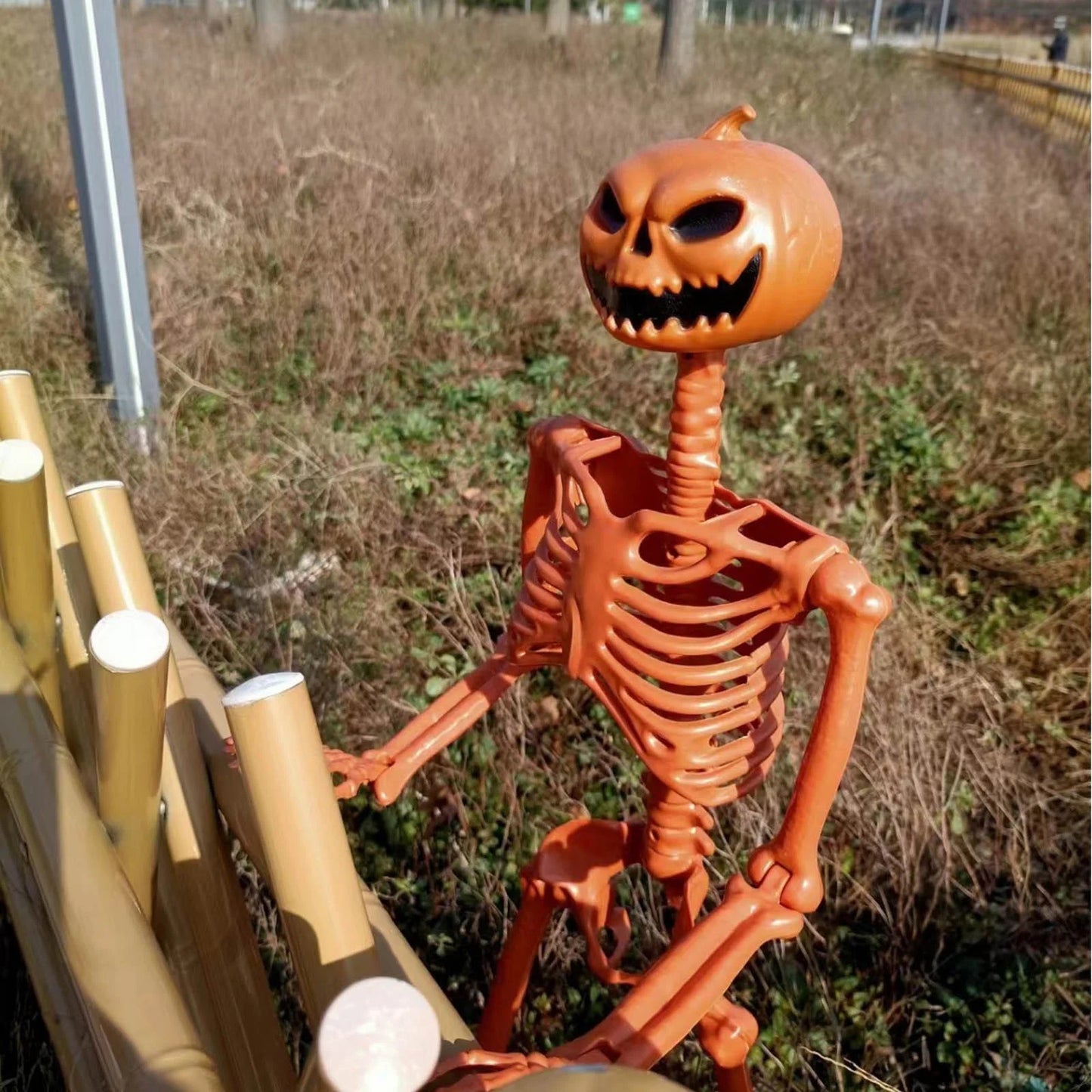 Halloween Clearance! Halloween Pumpkin Skeleton Decoration Halloween Party Decoration